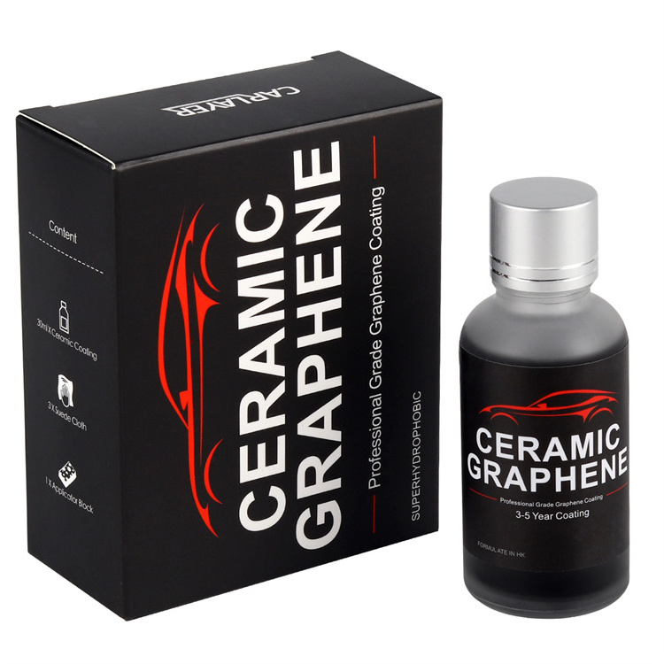 Car Nano Graphene Ceramic Coating Kit 30ml 10h Ceramic Coating Car Hydrophobic Protect Product