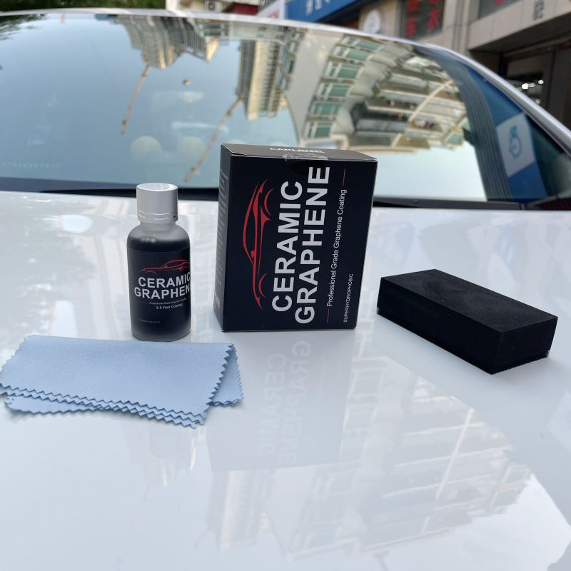 Car Nano Graphene Ceramic Coating Kit 30ml 10h Ceramic Coating Car Hydrophobic Protect Product