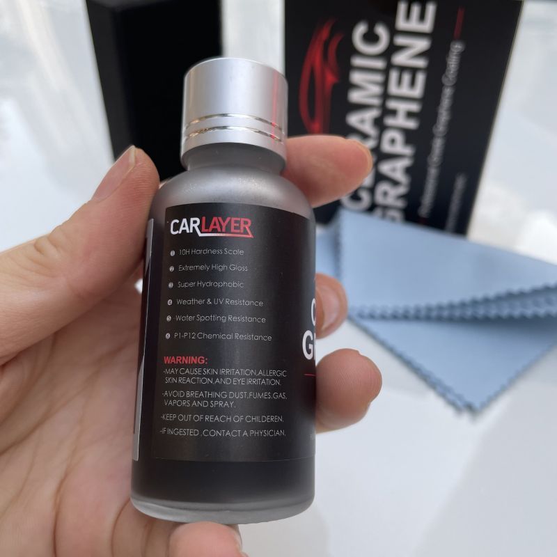 Car Nano Graphene Ceramic Coating Kit 30ml 10h Ceramic Coating Car Hydrophobic Protect Product