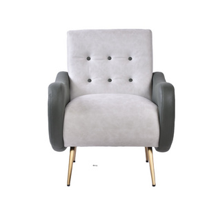 Modern Microfiber Accent Lounge Chair, Modern Armchair for Living Room