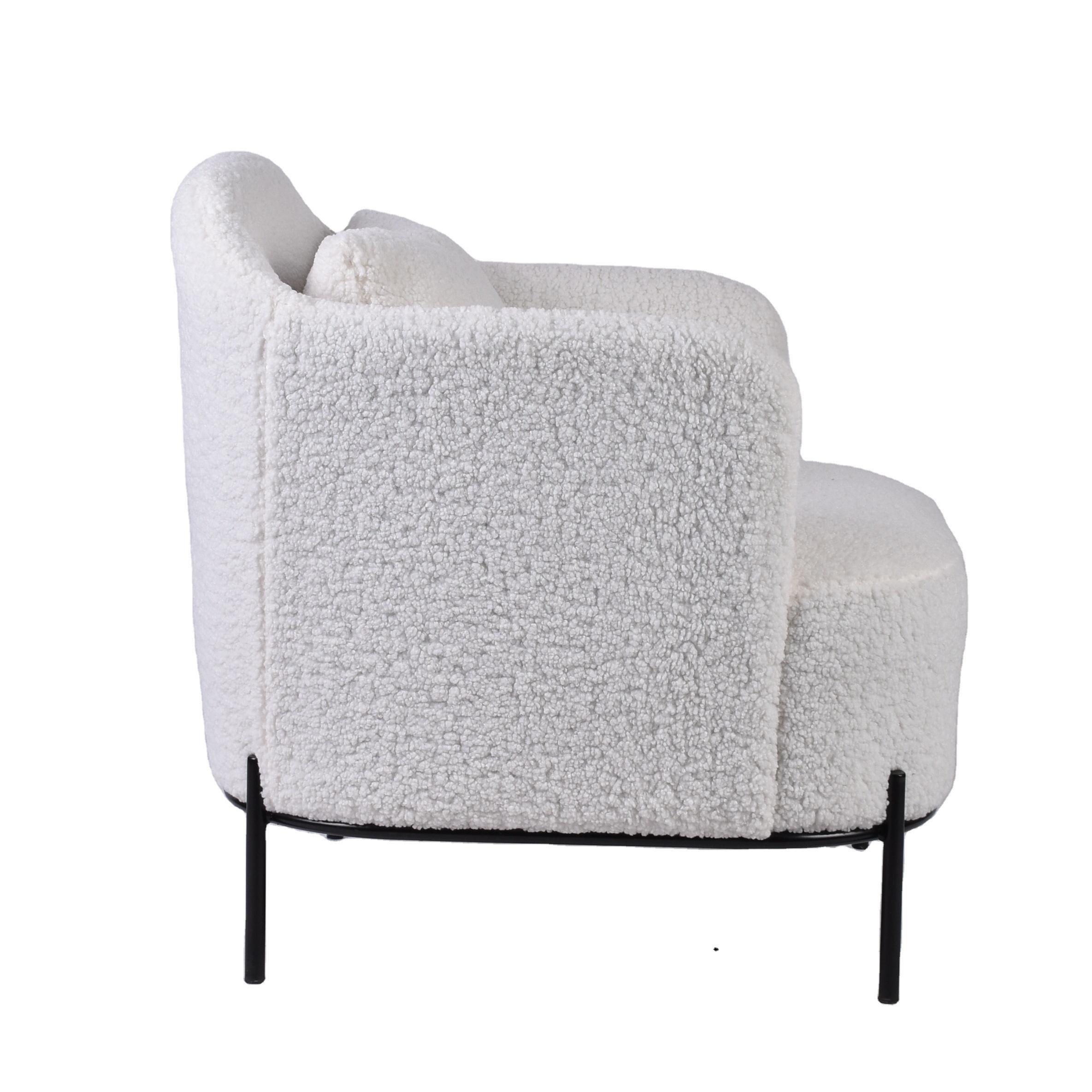 Carlford Modern fabric accent Chair Single Furniture Living Reading Armchair Bedroom Accent Room Chair