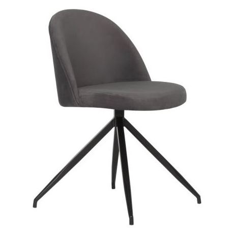 Home Dining Chair Living Room Dinning Chair Leg, Unique Design Modern Chair with Metal for Hotel Use, Velvet Home Furniture