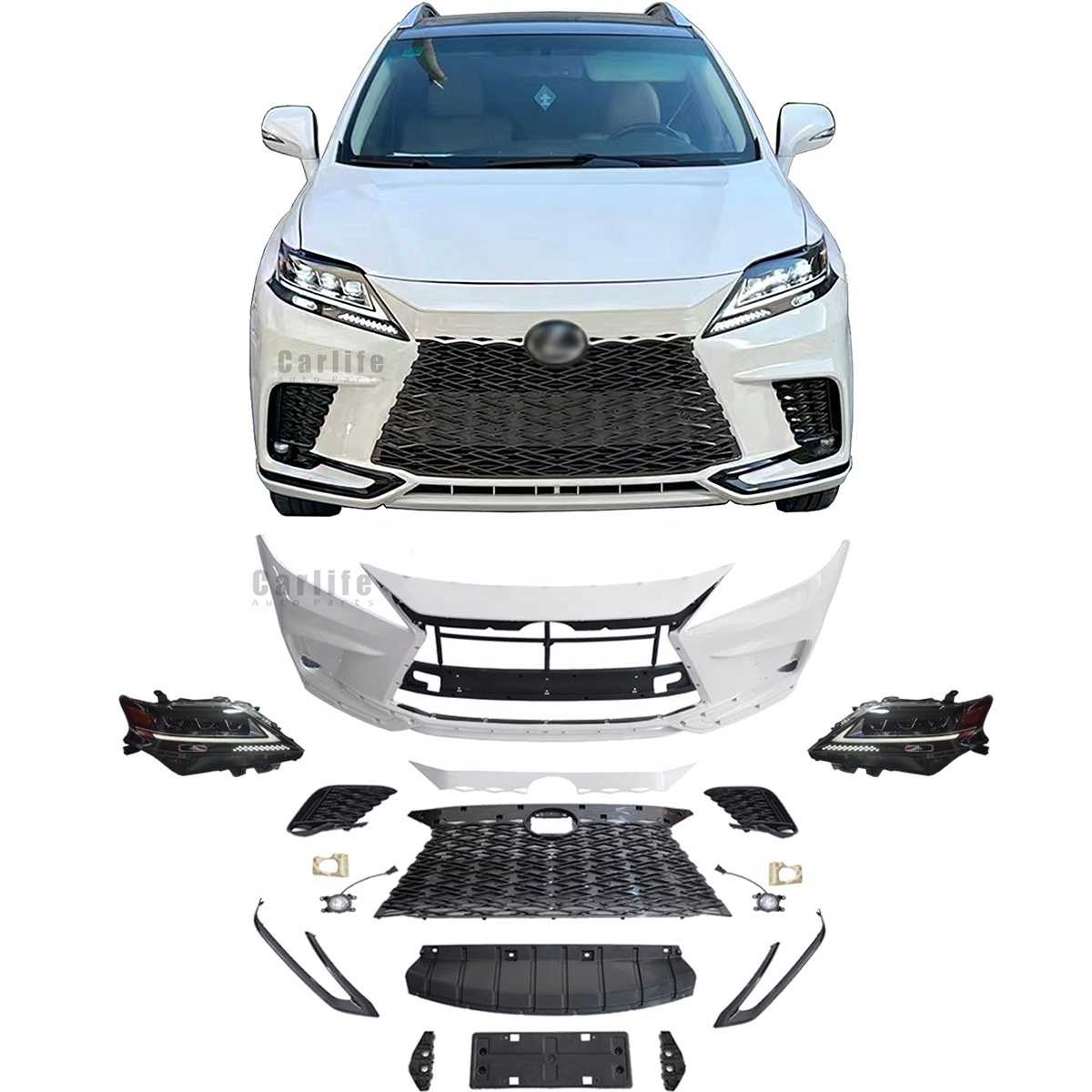 Body kits for Lexus RX300 RX350 RX450 2009 2010 2011 2012 2013 2014 2015 year upgrade 2023 F sport model