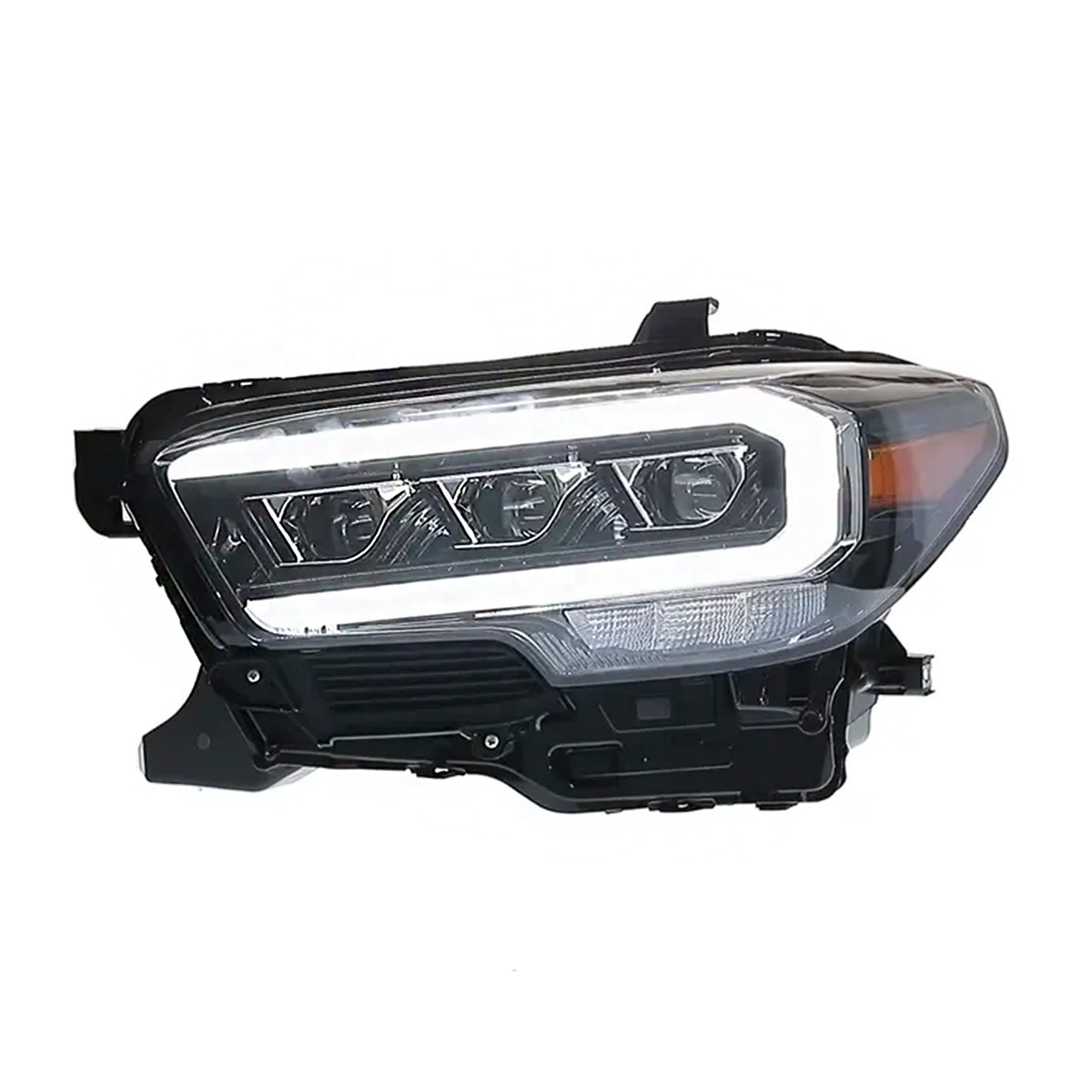 High quality headlights head lamps for toyota tacoma 2020 2021 2022 year upgrade led headlights 3 lens led lamps