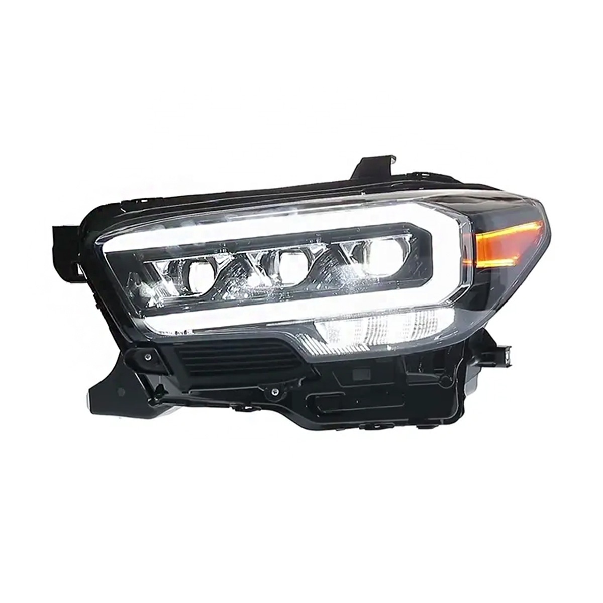 High quality headlights head lamps for toyota tacoma 2020 2021 2022 year upgrade led headlights 3 lens led lamps