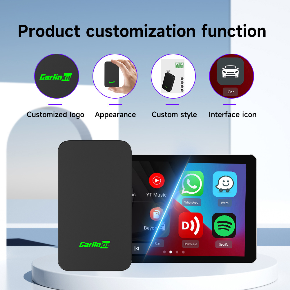 OEM carlinkit 5.0 ai box carplay car radio android wireless adapter carplay portatil dongle portable car play multimedia boxes