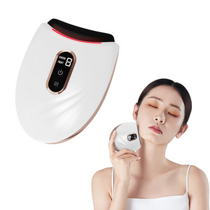 Electric Red Led Light Heat Therapy Tool Gua Sha Scraping Massager Facial Whitening Device Face Sculpting Tool Beauty Equipment