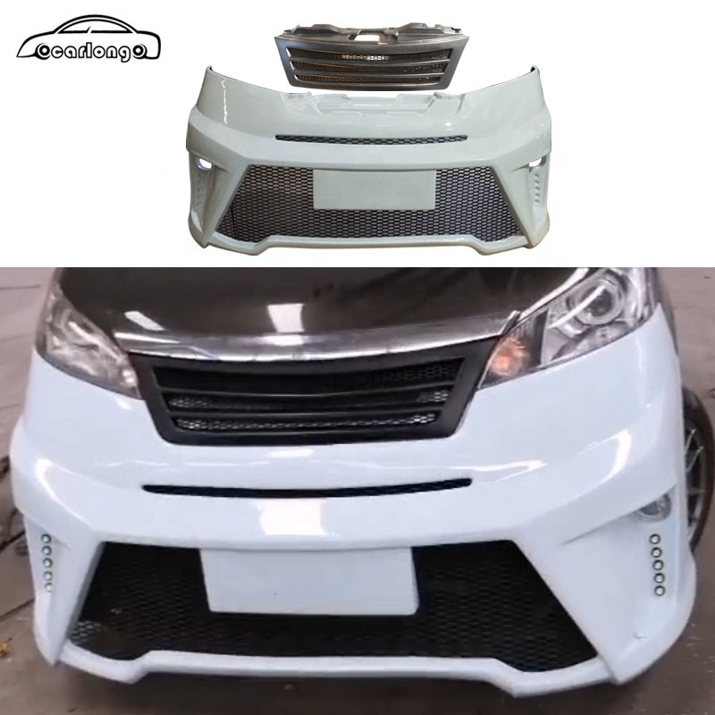 Car bumper For Nissan Nv200 ABS material Front bumper Rear bumper Side skirts Grille