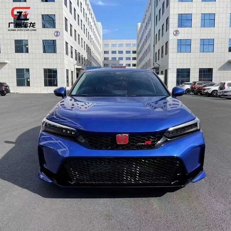 Hot selling Type-R style Car Bumpers Front Bumper with Grille For 11th Generation Honda Civic 2022 Body Kit