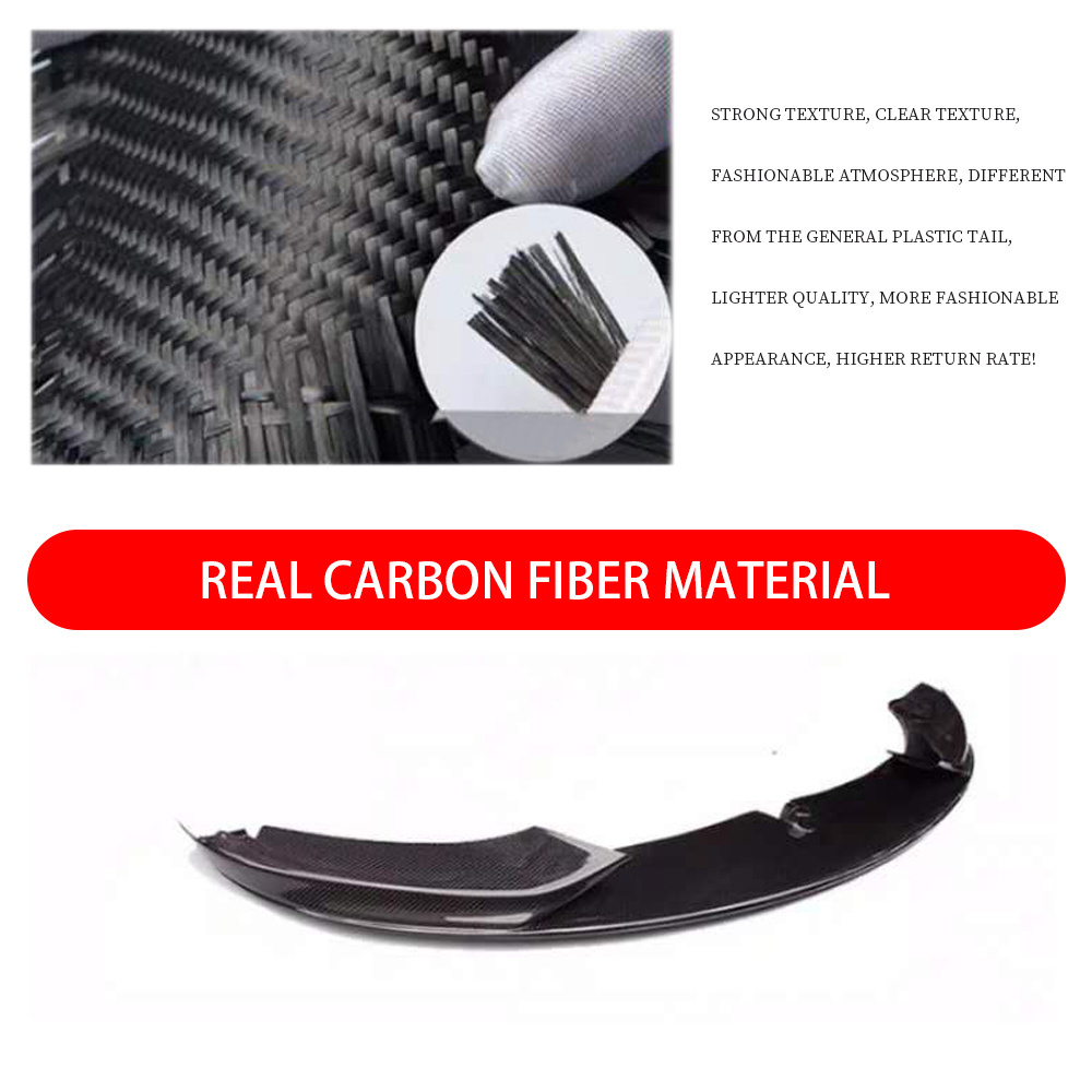 MP Style Carbon Fiber Front Lip Splitter For BMW 4 Series F32 F33 F36