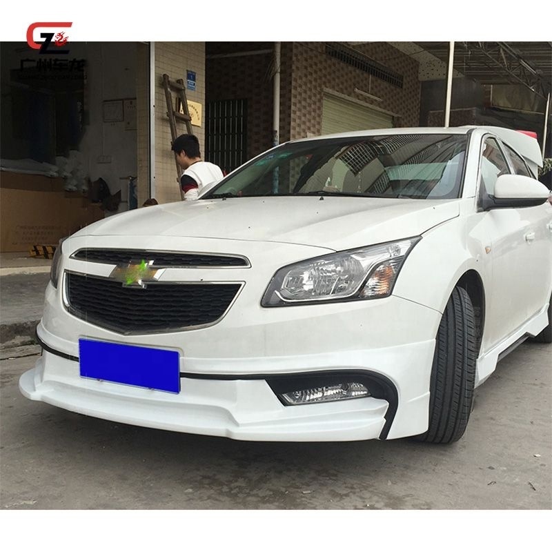 Factory direct ABS Material Classic style Car Bodykit For Chevrolet Cruze 2015 Front Lip Rear Lip Side Skirts Car Bumper