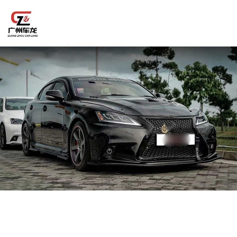 Hot selling ABS Material Car Bumpers Front Diffuser Lip For Lexus Is250 Is300 Is350 2006-2012 Car Bodykit