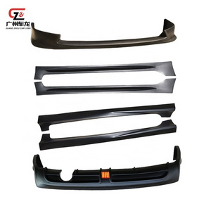 Car body kit For Honda Eight Generation Civic 2005-2008 Upgrade JS Style Front lip Side skirt Rear Diffuser Lip Factory Direct