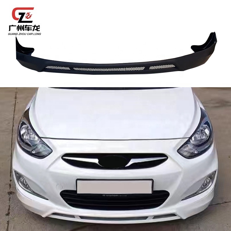 Car body kit For Hyundai Accent 2011 2012 Front lip Side Skirt Rear lip Exterior Kits Assembly Accessory Auto Covering Systems