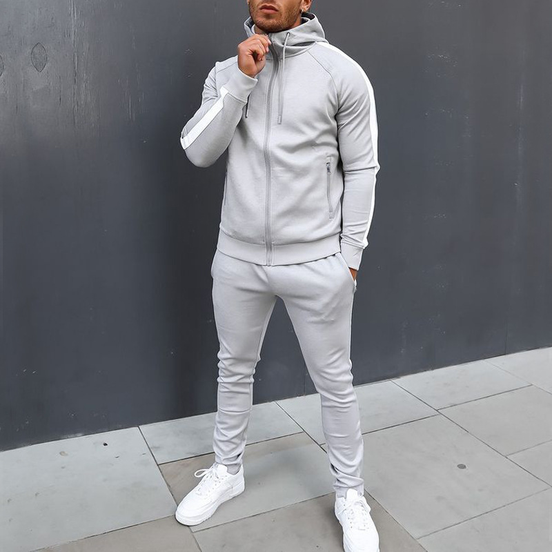 S116 New 2024 Streetwear Winter Joggers Set Sweatpants two piece track suit jogging set plus size men's sets tracksuit for men