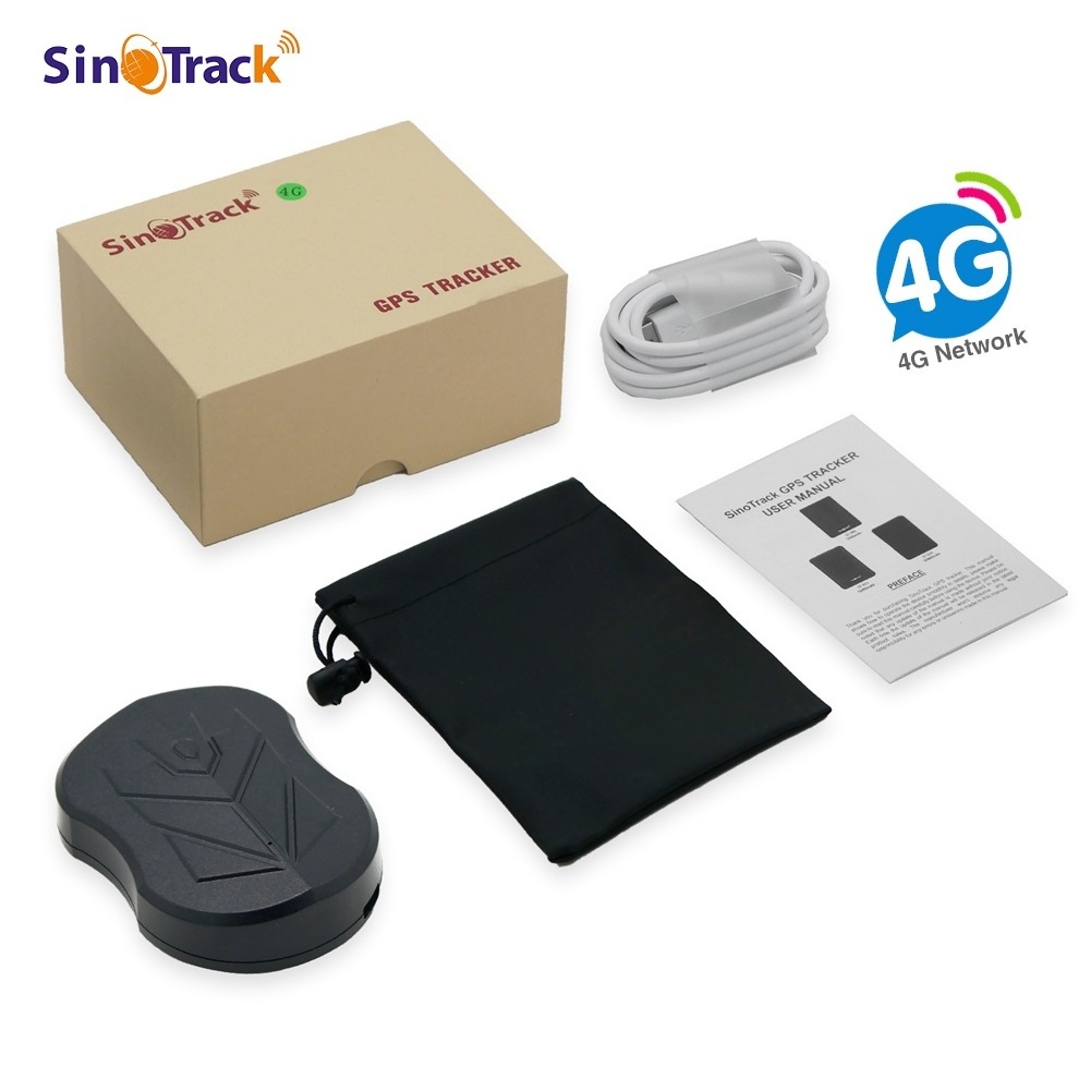 SinoTrack Portable Waterproof  4G Gps Tracking Device ST-905L 5000mAh Long Battery Life Gps Tracker For Car Vehicle