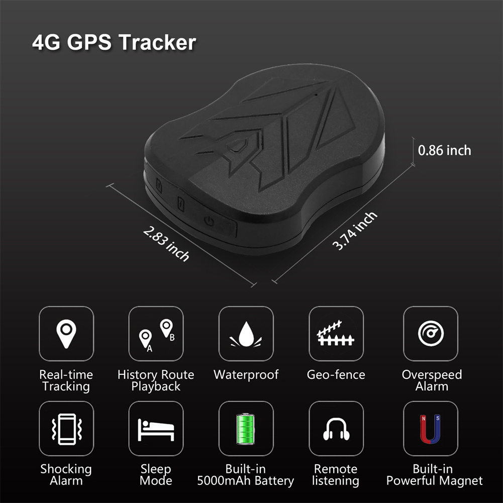 Portable hot sale smart GPS Tracker ST-905 built 5000mAh battery With Gps Car Tracking System Software App