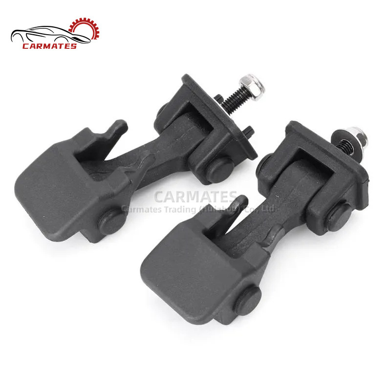 Hood Latch Rubber Catch Release Kit Left and Right Both Side Hood Lock Catches for Jeep Wrangler TJ 1997-2006 Replace 55176636AD