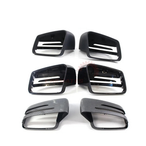 Rearview Mirror Cover Glossy Cover Rear View Mirror Shells Cap A2128100464 for Mercedes-Benz S E C Class W212 W204 W221 09-13