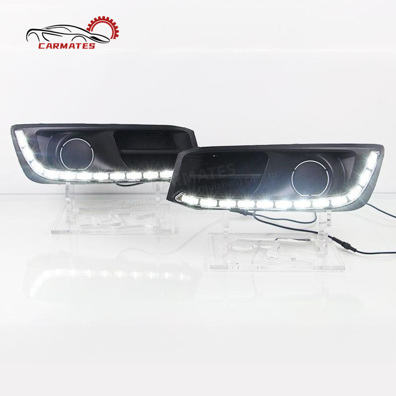 CARMATES Hot Selling Products 2023 LED DRL Headlights Daytime Running Lights Fog Lights For Honda Odyssey 2014 2015 2016