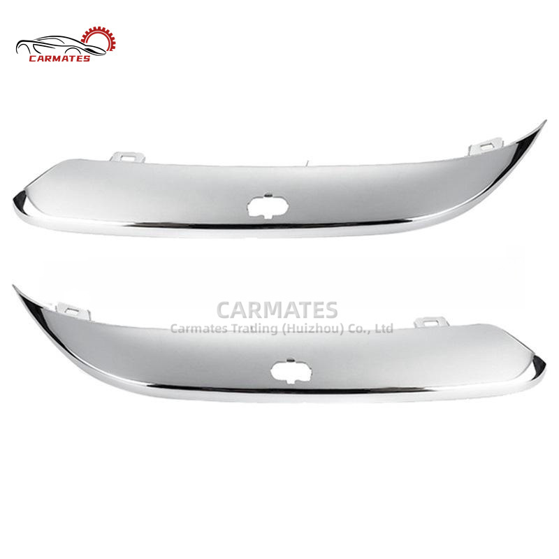 CARMATES Car Front Bumper Lamp Cover Decorative Strip with Holes for Chrysler 300C 2005-2011 04806124AA Right & Left