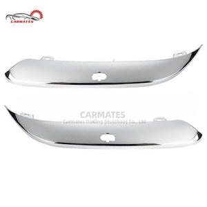 CARMATES Car Front Bumper Lamp Cover Decorative Strip with Holes for Chrysler 300C 2005-2011 04806124AA Right & Left