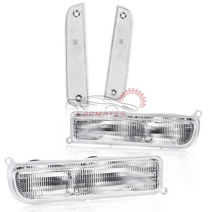 Front Bumper Signal Lights For 1997-2001 Jeep Cherokee XJ led fog/driving lights light housing Fog lamp