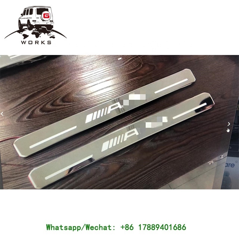 G class G wagon W464 W463A G63 G65 G55 welcome pedal 2019year 2020year car running board with A or B logo step running board