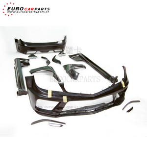 High Quality C63 black series body kits fit for W204 C63 2011year to wide body kits  auto body systems