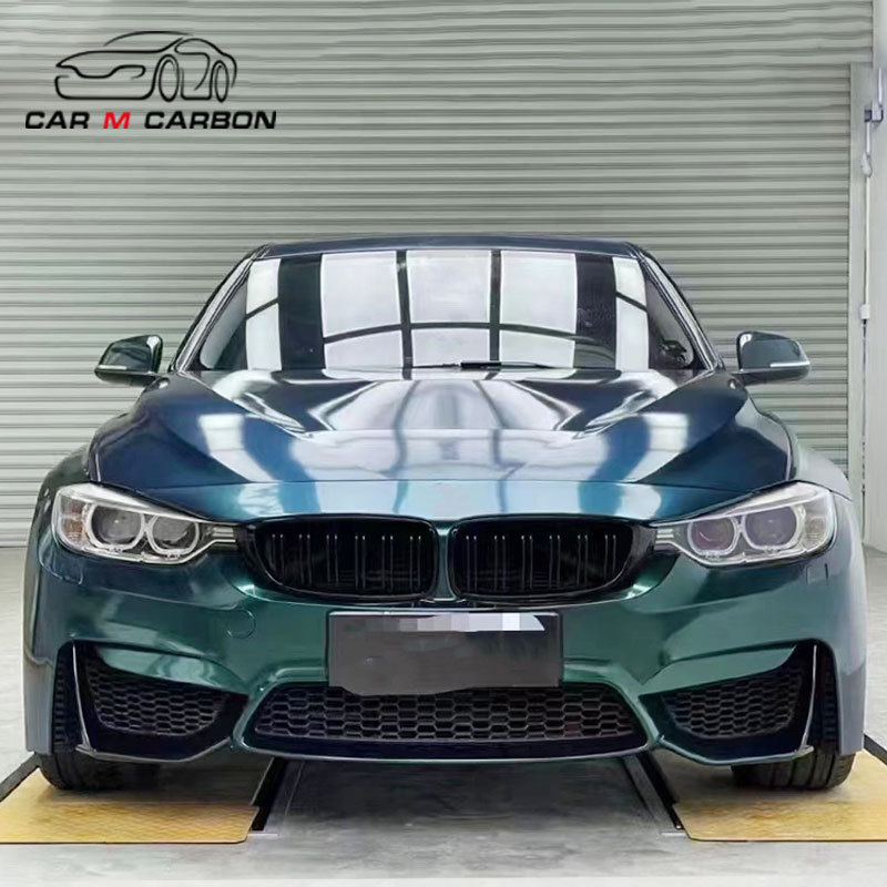 BM 2013-2019 year 3S 3 series F30 F35 upgrade to M3 wider 1:1 car auto body kit parts front rear bumper accessories