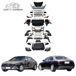 2009-2013Year W221 Upgrade W223 Body Kits S680 Car Bumpers S Class S350 S550 S400 W221 Old To New Facelift Bodykit With Light