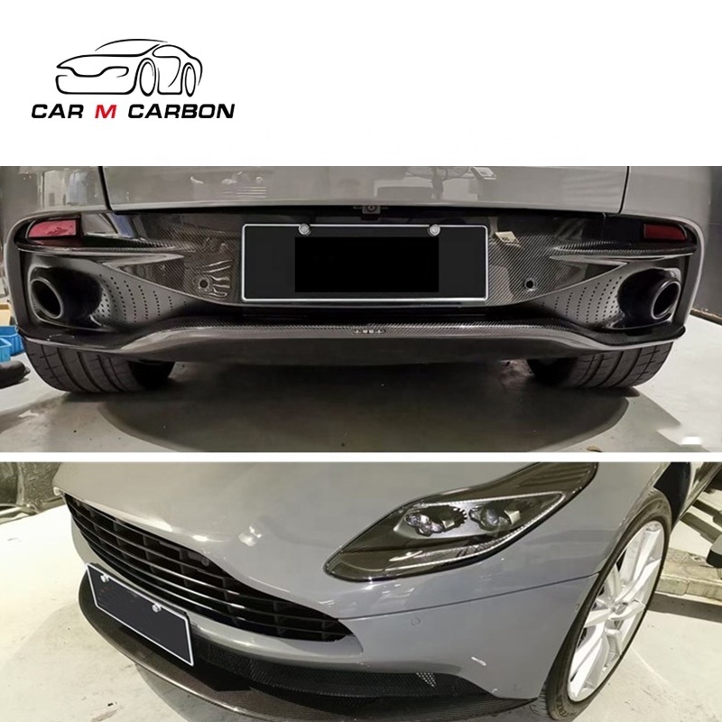 New DRY carbon fiber body kit with front lip  rear diffuser side skirts for  Martin vantage  DB11 body kits