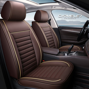 Skin-friendly New Fashion Personalized Printable Universal PU Leather Car Seat Cover