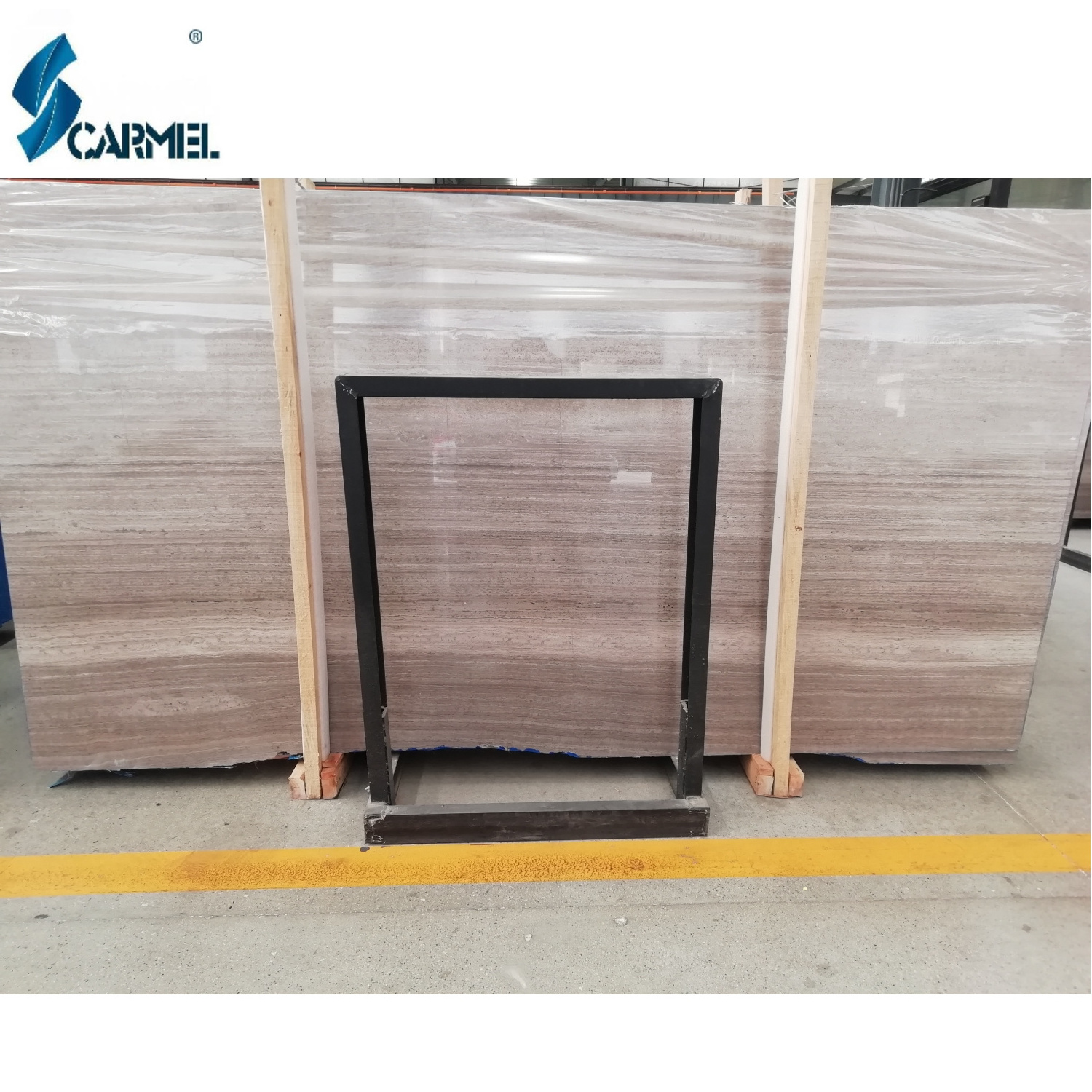 China Quarry Athens Wood Grain Marble Grey Wood Veins Marble Slab Hotel Villa Project Bathroom Vanity Table Top Wall Floor Tiles