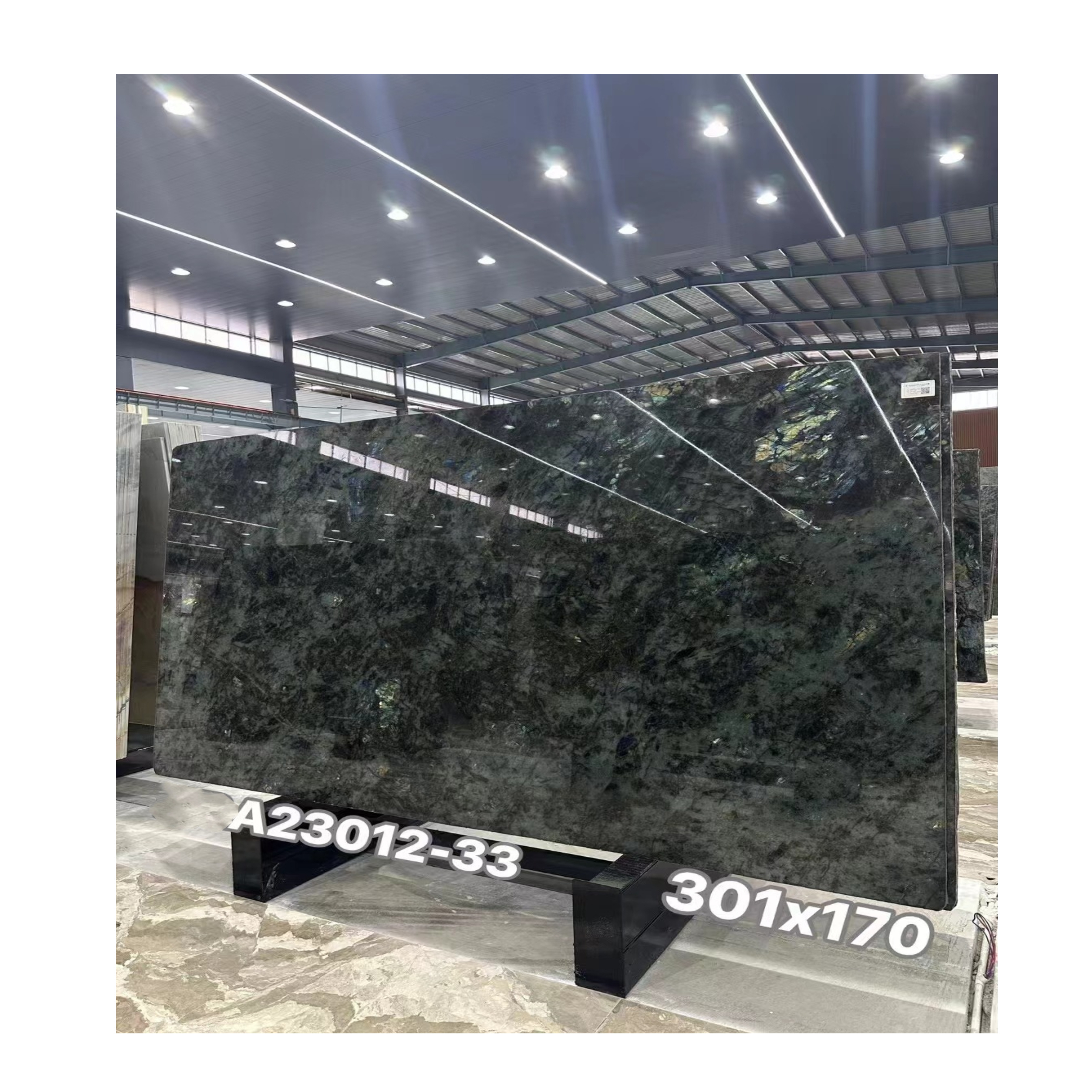 CARMEL STONE Luxury Stone Brazil Blue Emerald Granite Blue Marble For Hotel Wall Bar Countertop Emerald Blue Granite