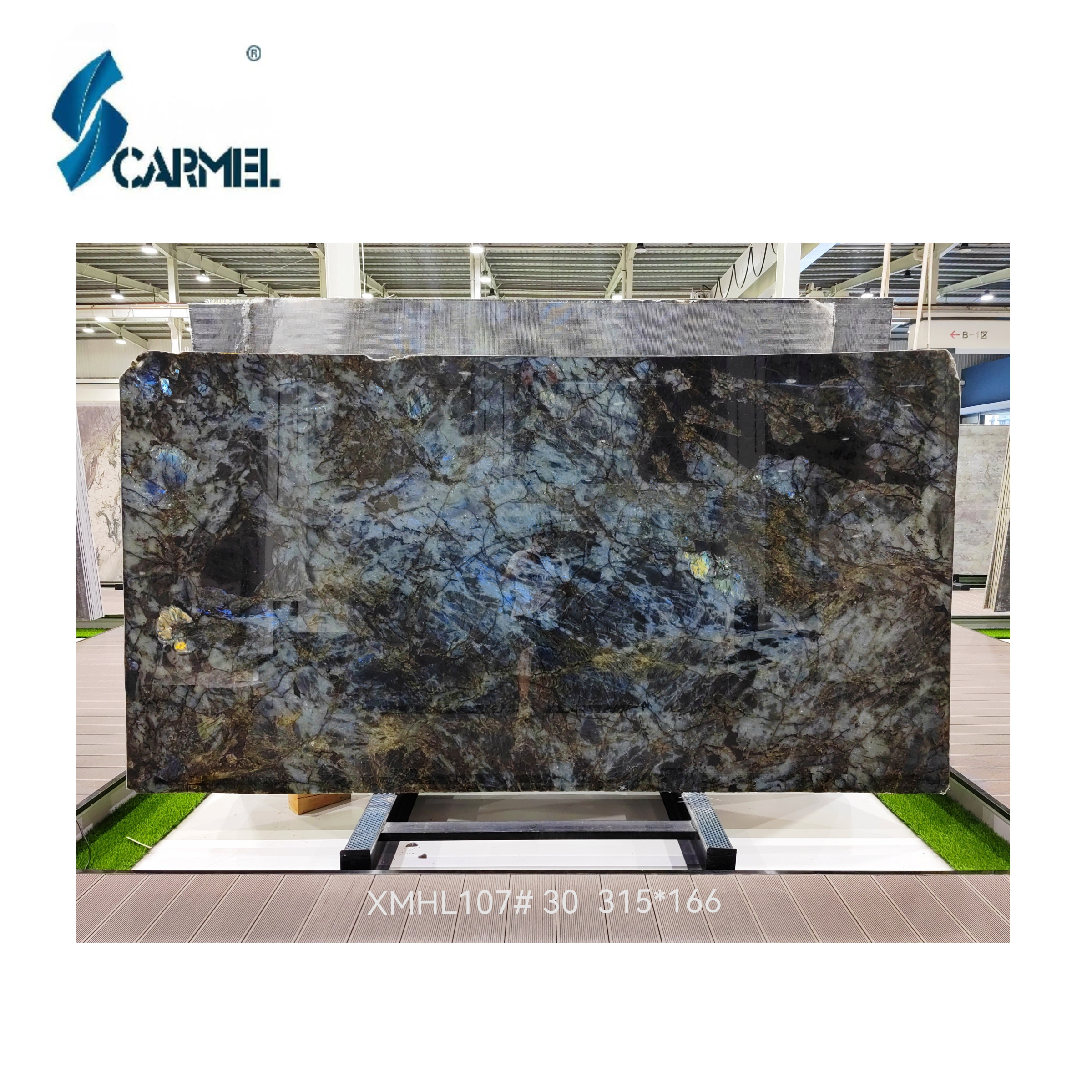 Wholesale Blue Stone Labradorite Blue Lemurian Blue Granite Slabs For Kitchen Top Bar Top