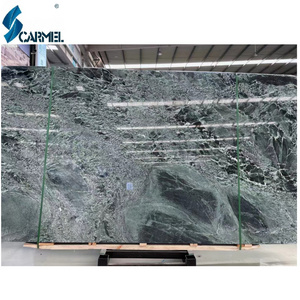 Italy Classical Pradaa Green Marble With White Veins Wholesale Price Light Luxury Style Green Marble For Interior Decoration