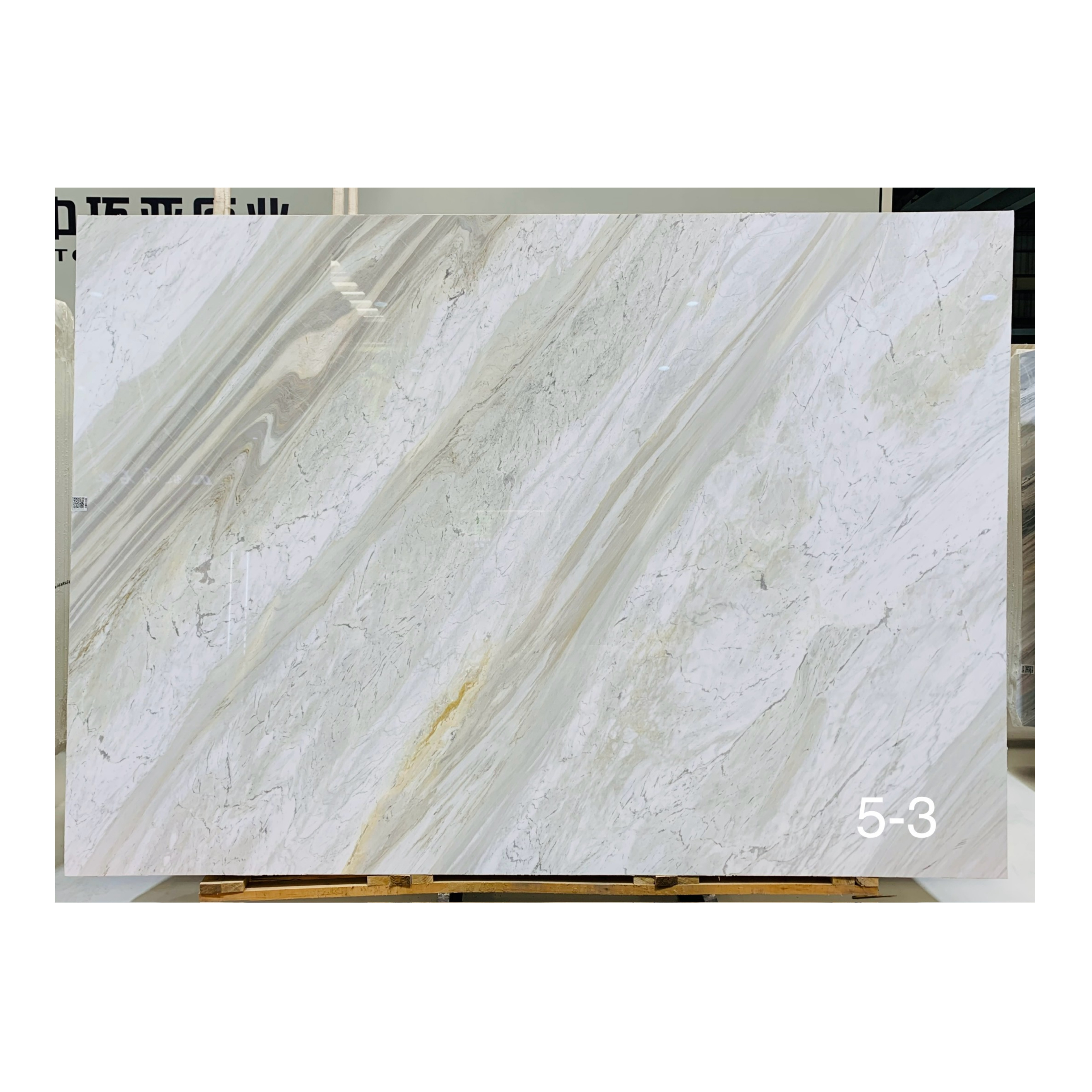 High Quality Made In Greece Polished Slabs First Commercial Choice Modern Style Earl White Marble