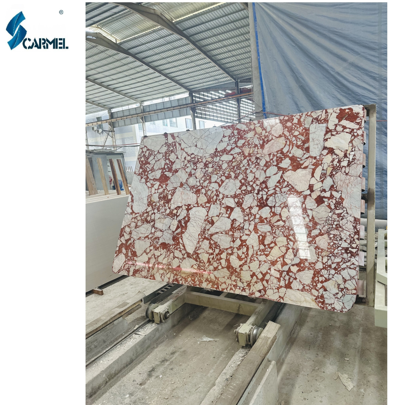 Factory Direct Rosa Norvegia Marble Slab Norwegian Rose Norweigan Pink Marble Slab For Interior Decoration Wall Panel