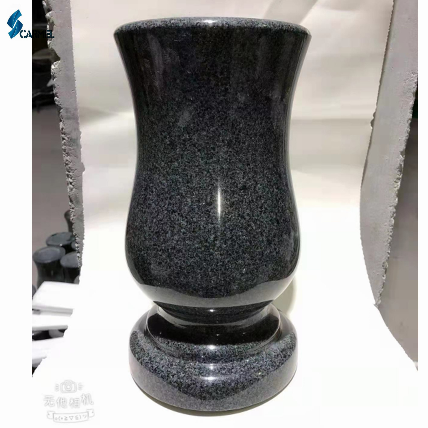 Funeral Cemetery Usage Granite Headstone Flower Vases For Graves Tombstone Headstones Gravestones Accessories