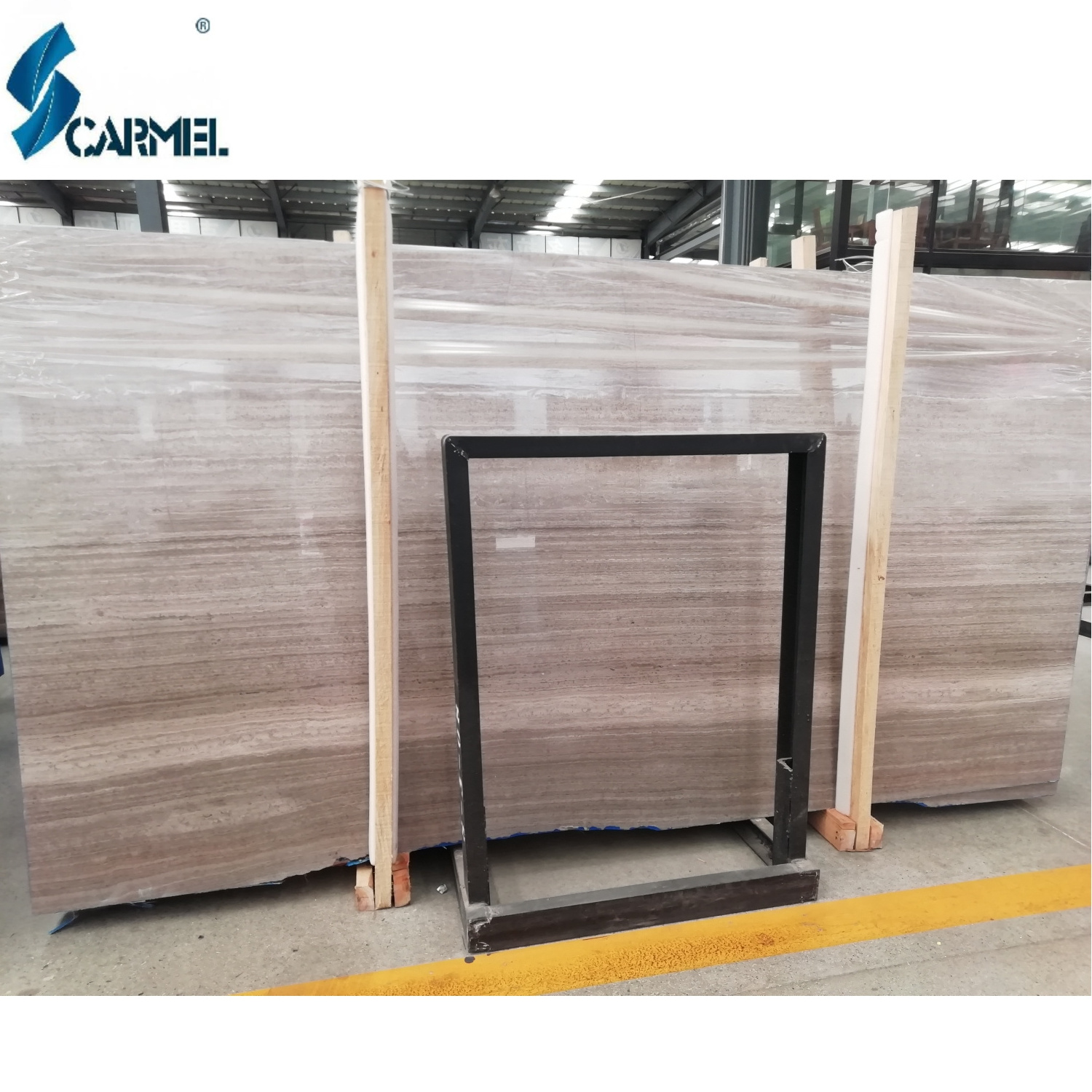 China Quarry Athens Wood Grain Marble Grey Wood Veins Marble Slab Hotel Villa Project Bathroom Vanity Table Top Wall Floor Tiles