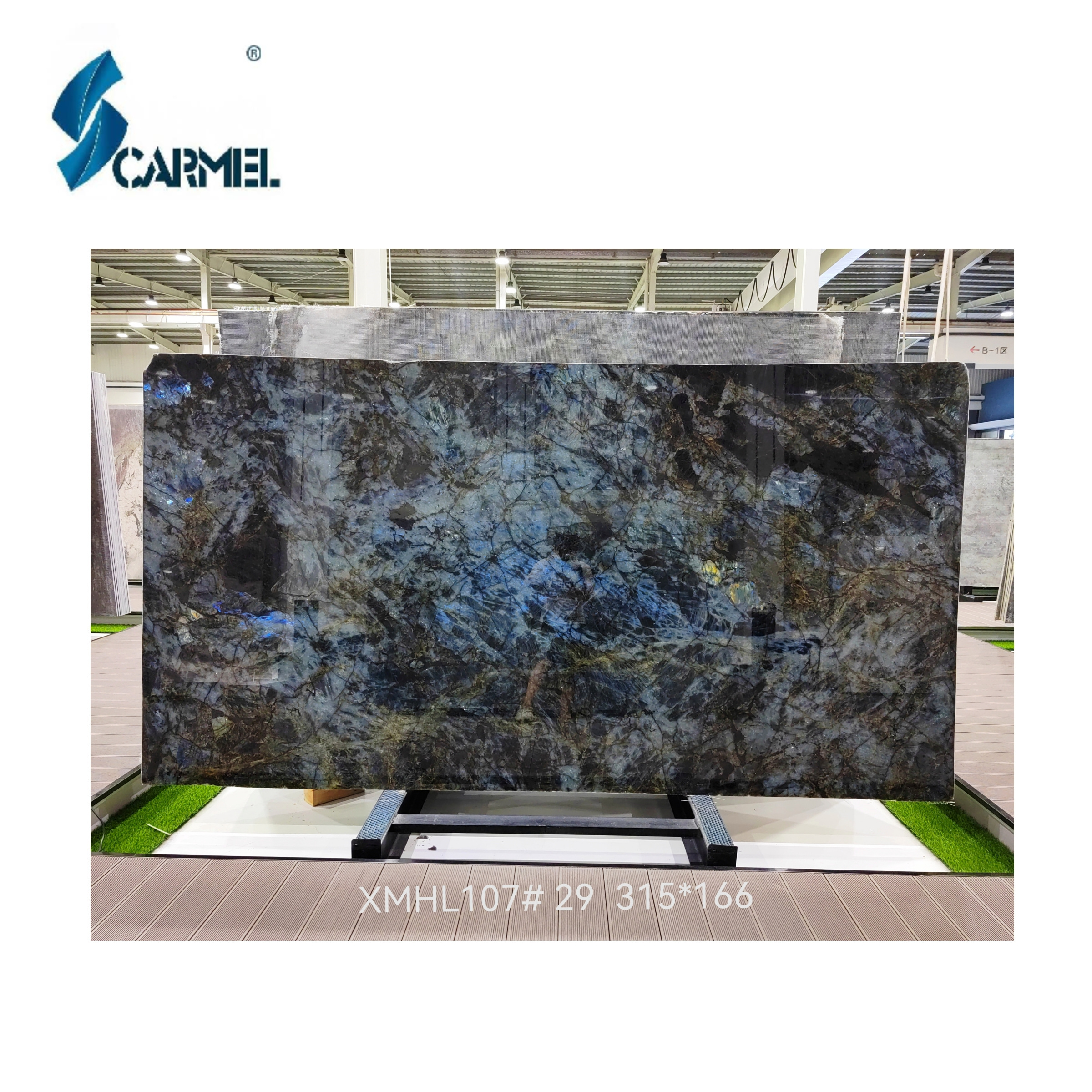 Wholesale Blue Stone Labradorite Blue Lemurian Blue Granite Slabs For Kitchen Top Bar Top