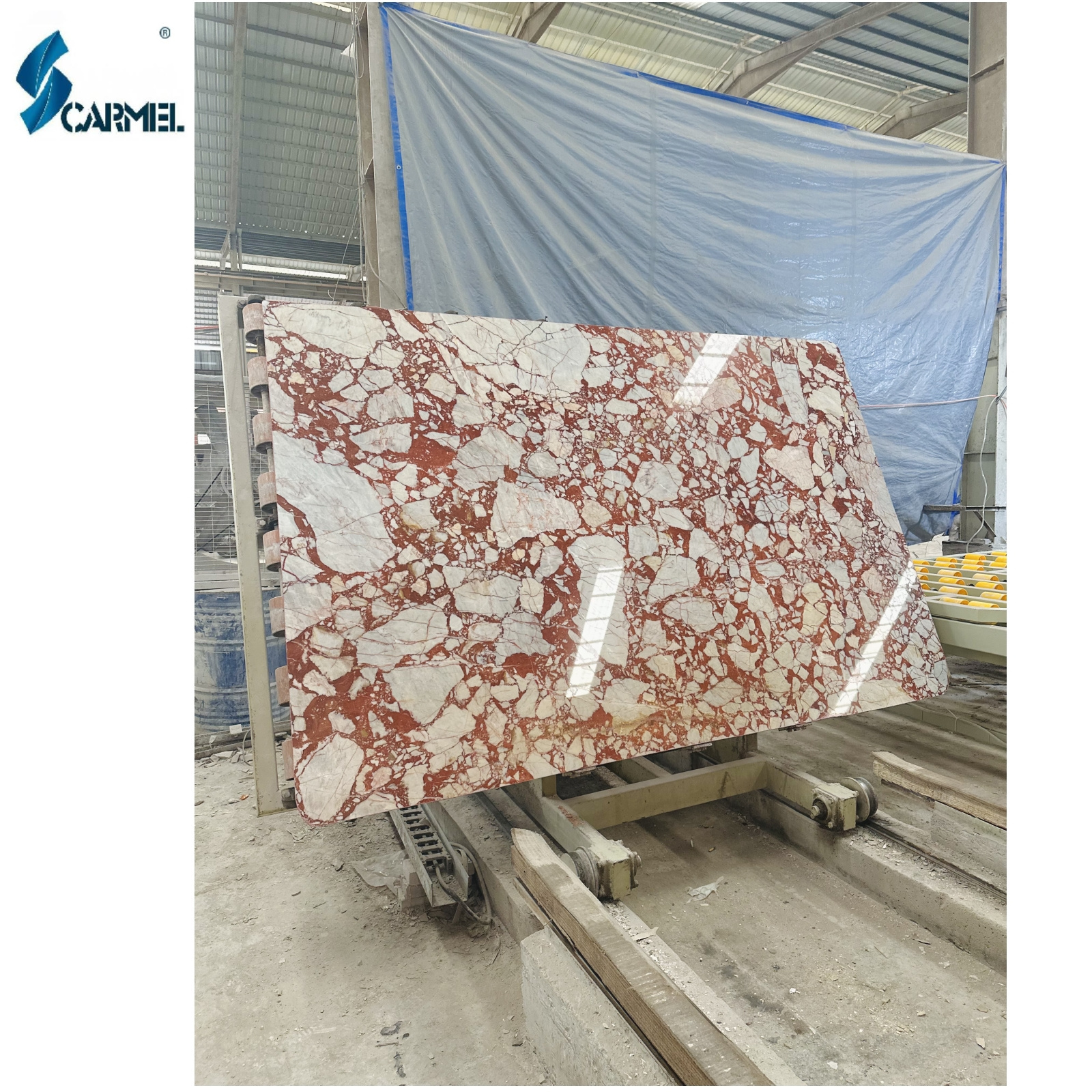 Factory Direct Rosa Norvegia Marble Slab Norwegian Rose Norweigan Pink Marble Slab For Interior Decoration Wall Panel