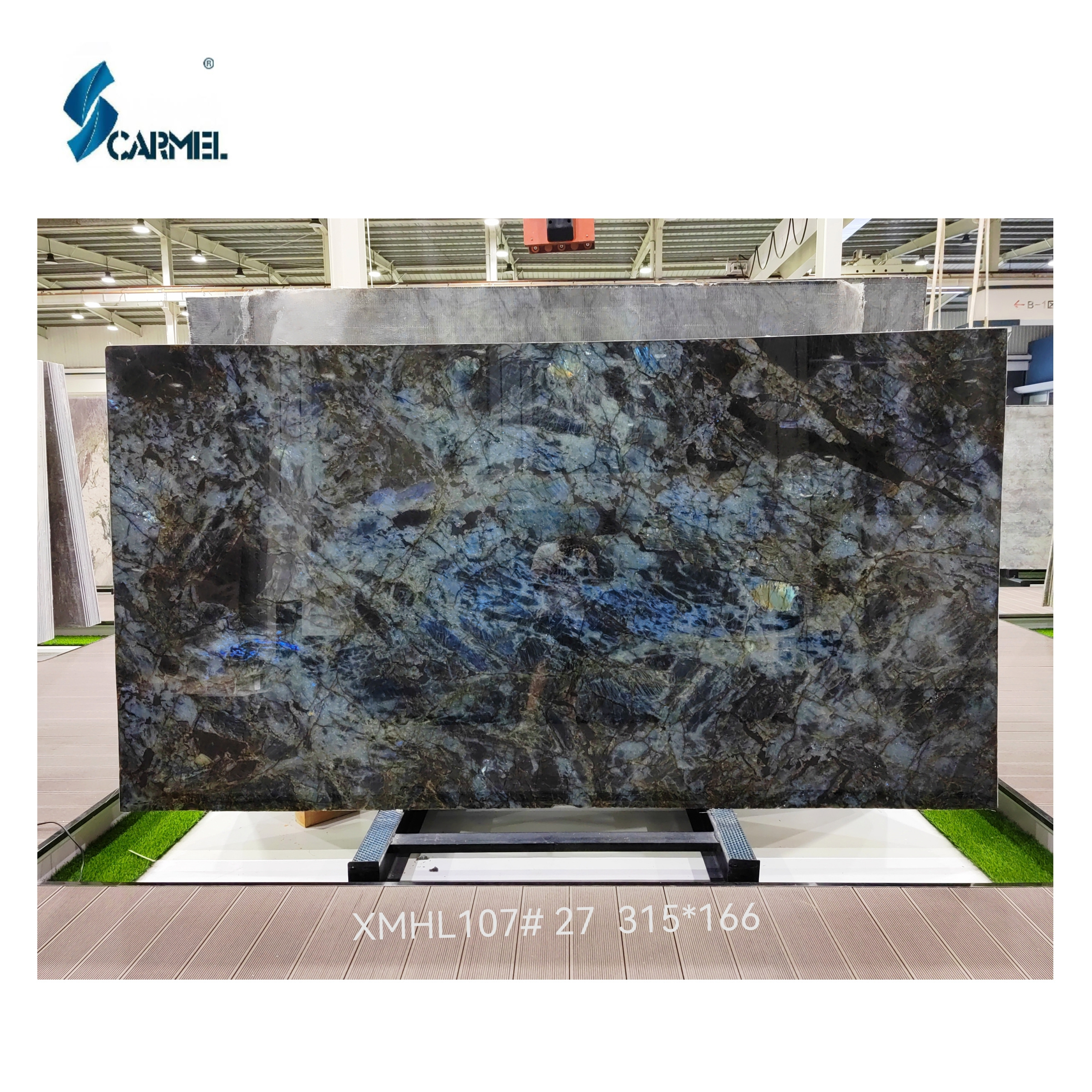 Wholesale Blue Stone Labradorite Blue Lemurian Blue Granite Slabs For Kitchen Top Bar Top