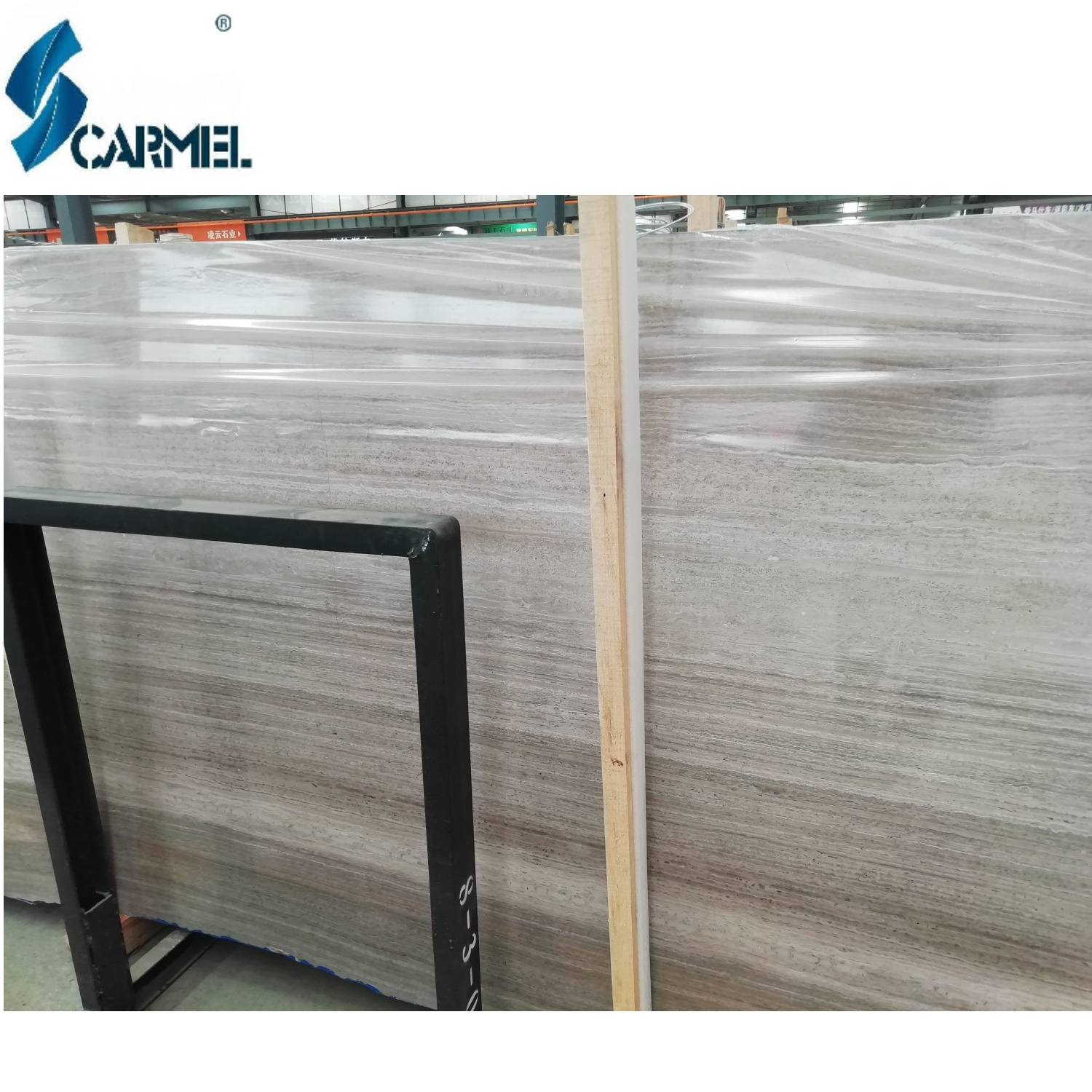 China Quarry Athens Wood Grain Marble Grey Wood Veins Marble Slab Hotel Villa Project Bathroom Vanity Table Top Wall Floor Tiles