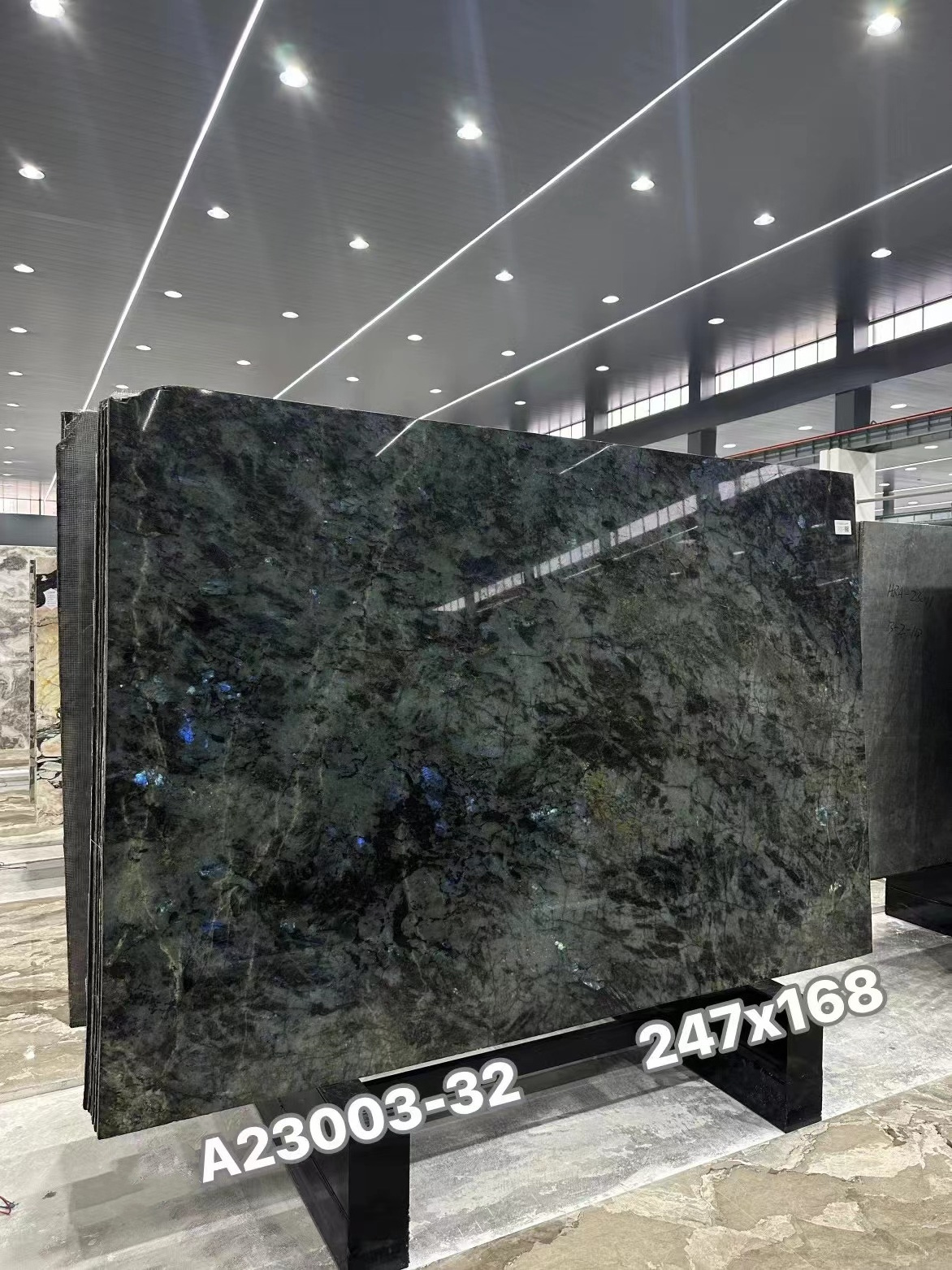 CARMEL STONE Luxury Stone Brazil Blue Emerald Granite Blue Marble For Hotel Wall Bar Countertop Emerald Blue Granite