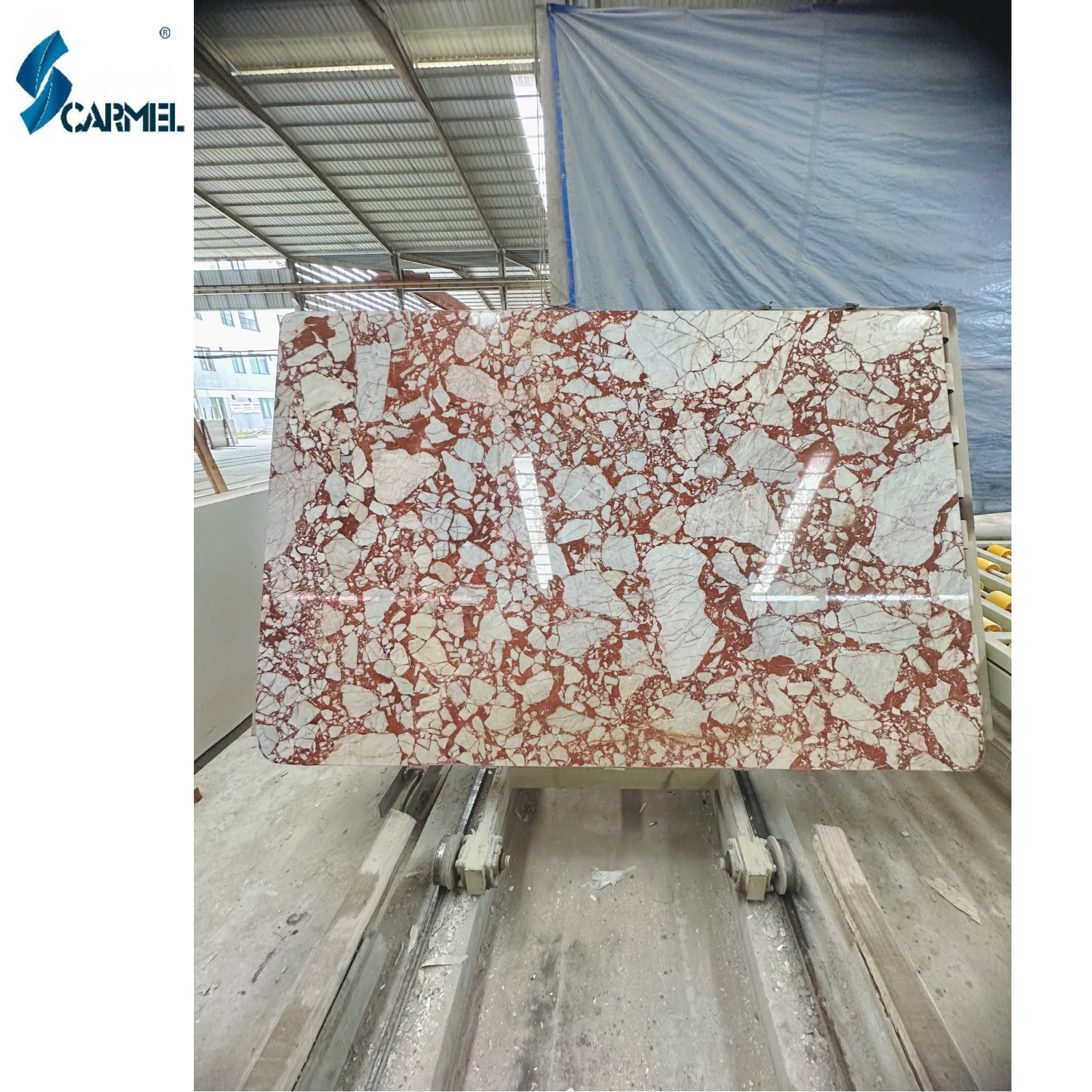 Factory Direct Rosa Norvegia Marble Slab Norwegian Rose Norweigan Pink Marble Slab For Interior Decoration Wall Panel