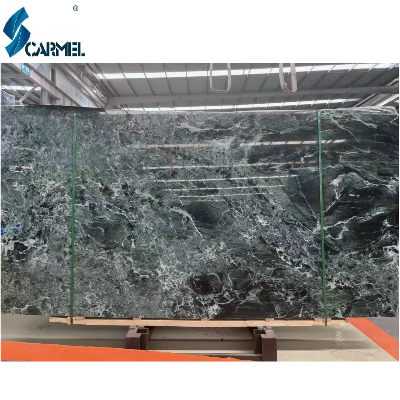 Italy Classical Pradaa Green Marble With White Veins Wholesale Price Light Luxury Style Green Marble For Interior Decoration