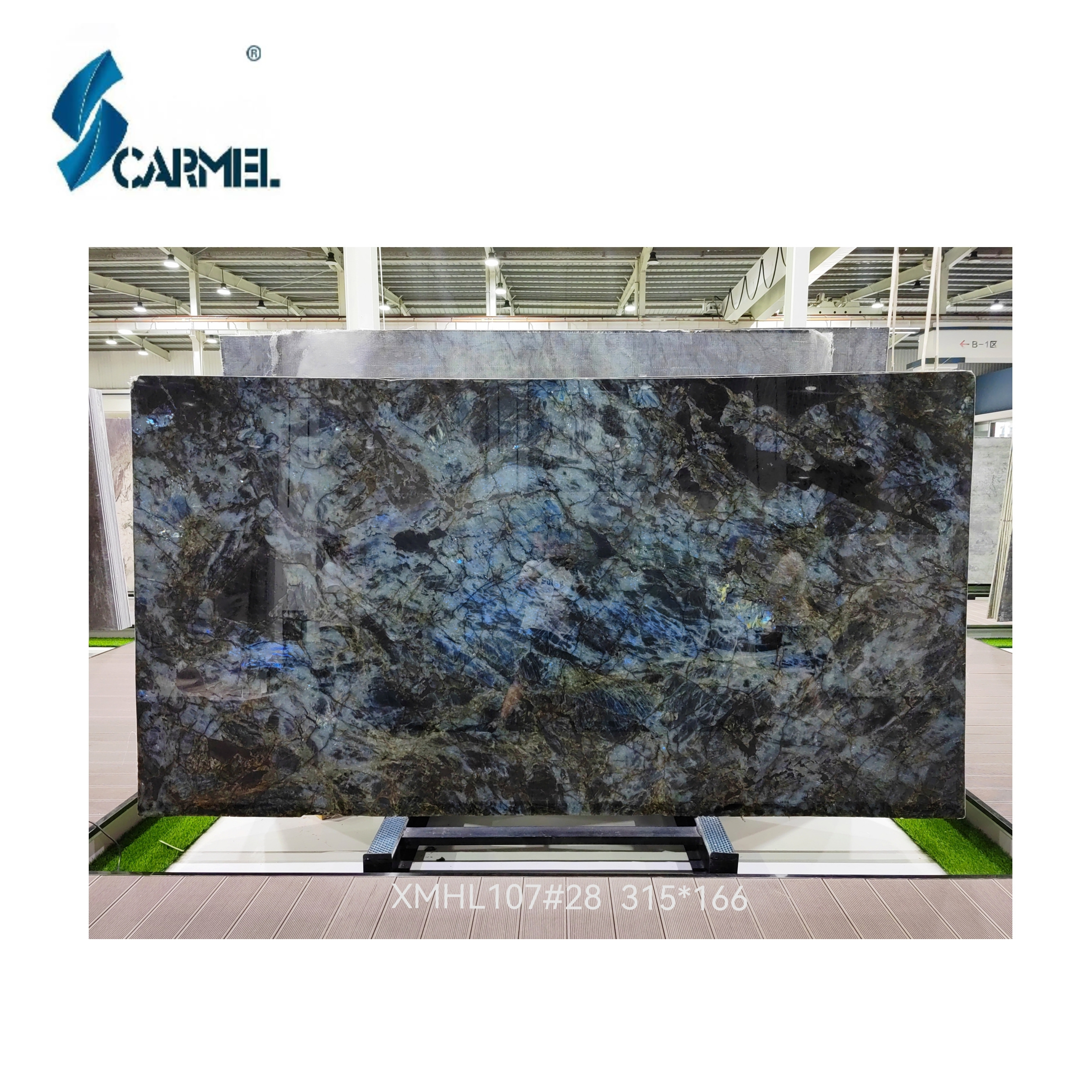 Wholesale Blue Stone Labradorite Blue Lemurian Blue Granite Slabs For Kitchen Top Bar Top