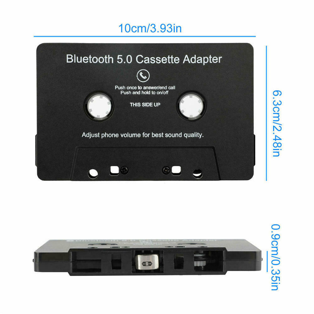 Customized Bluetooth 5.0 Cassette Adapter Car Stereo Audio Cassette Tape  Wireless Mini Music Radio Mp3 Player For Android